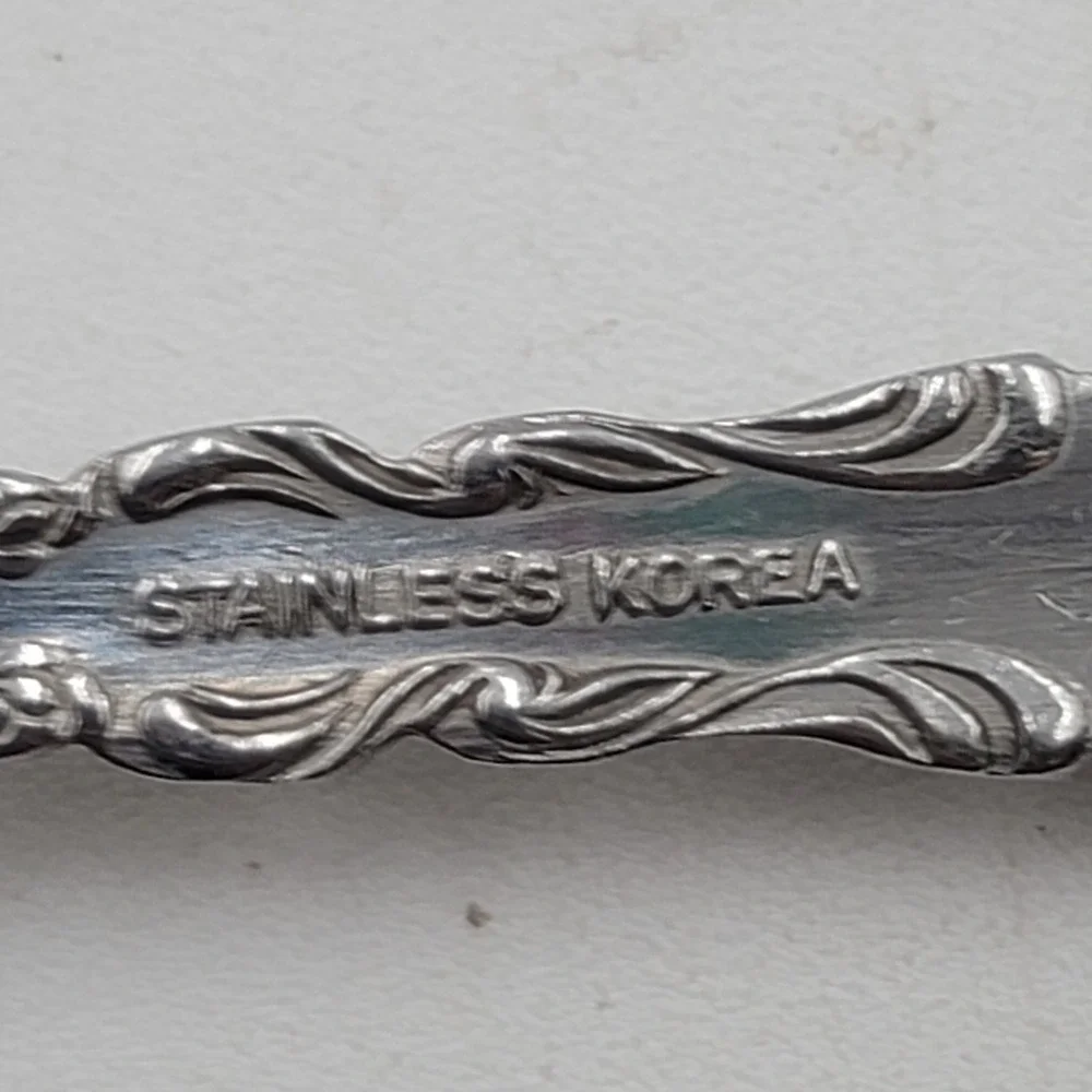 43pc Estia ESI18 Silverware Flatware Set Stainless Steel Floral Scroll Pattern